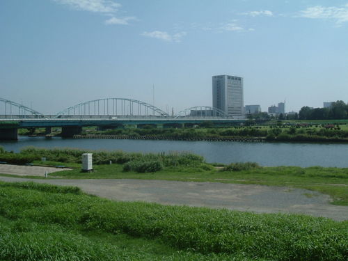 公園　多摩川大橋緑地（公園）まで658m