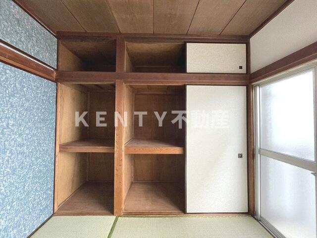 収納　収納があります