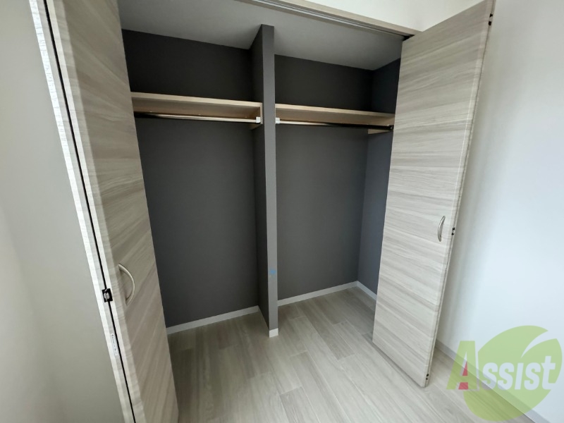 収納　収納もバッチリあるのでお部屋が片付きますよ！