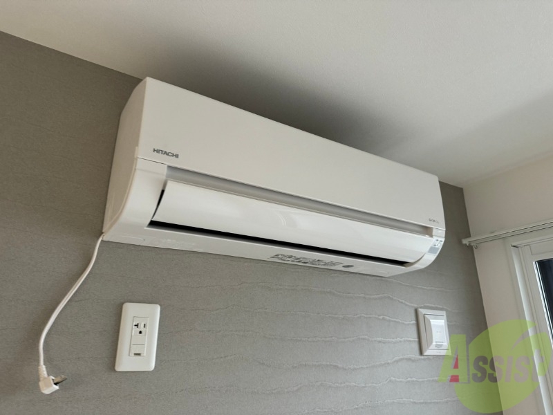 その他設備　エアコンがありますので夏でも快適に過ごせます！