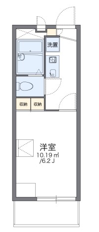 レオパレスSAKABE Iの間取り写真
