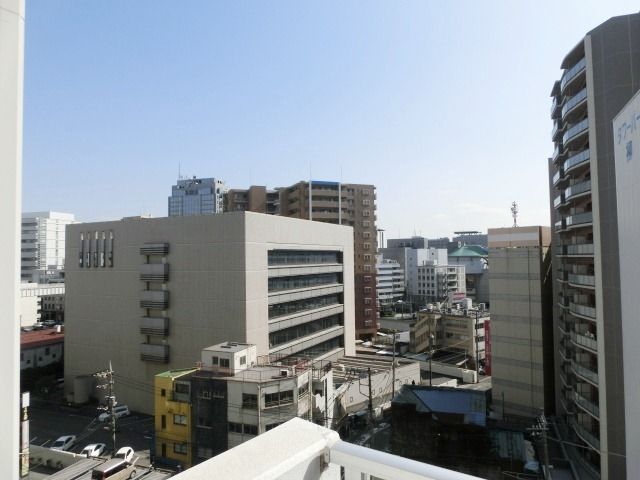 眺望　見晴らしの良いバルコニーです
