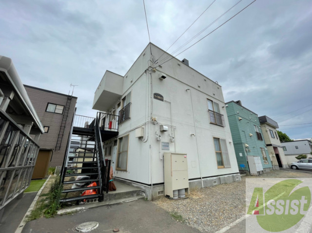 建物外観　札幌市北区新川２条「ヴィラ新川Ｄ」