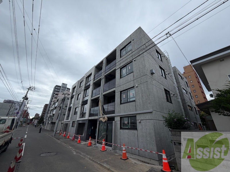 建物外観　札幌市中央区南六条西「仮）ラ・シュエットＳ６Ｗ１４」