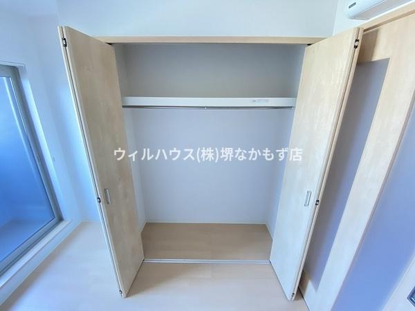 収納　クローゼット！