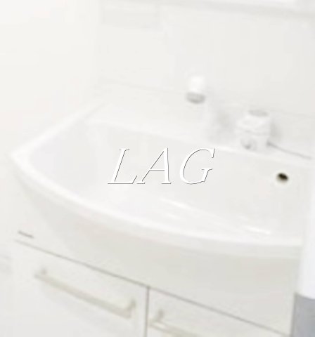 洗面設備　洗面台です。