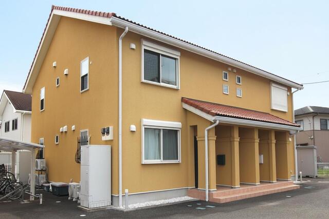 建物外観　☆全室角部屋！　オール電化のアパート☆