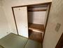 収納　寝室の収納です。部屋がすっきり片付きます。