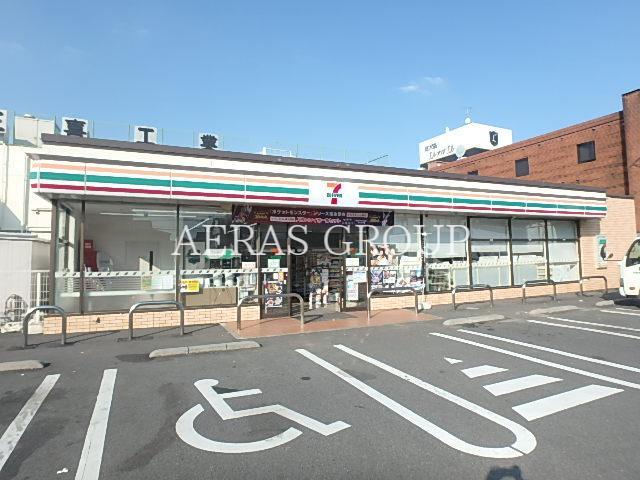 コンビニ　セブン-イレブン 草加稲荷南店（コンビニ）まで447m