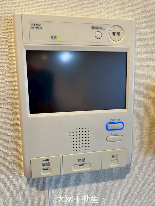 セキュリティ　※別部屋写真のためイメージ。現況優先