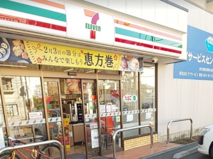 コンビニ　セブン-イレブン 武蔵野成蹊通り店（コンビニ）まで210m