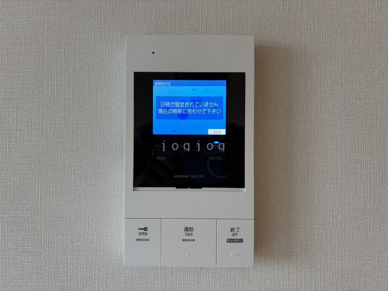 セキュリティ　セキュリティも完備されておりますので安心です。