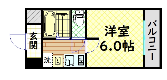 フリーディオ鳳東の間取り写真