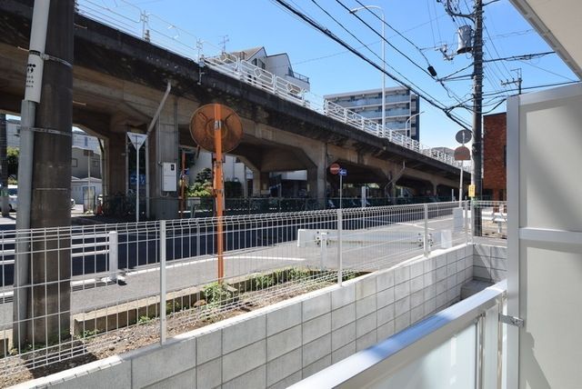 眺望　バルコニーからの景色です