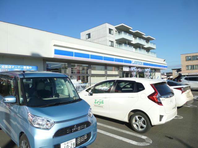コンビニ　ローソン千歳朝日町四丁目店（コンビニ）まで257m