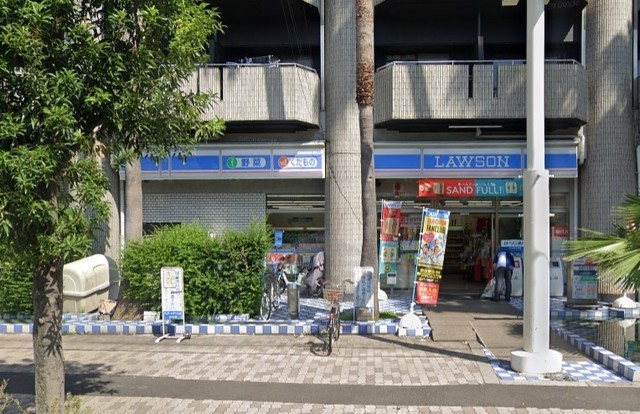 コンビニ　ローソン　木川西店（コンビニ）まで381m