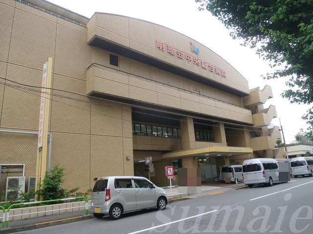 病院　明理会中央総合病院（病院）まで155m