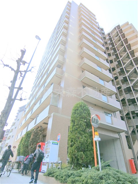 建物外観　2002年2月築　SRC鉄骨鉄筋コンクリート造地上14階建て