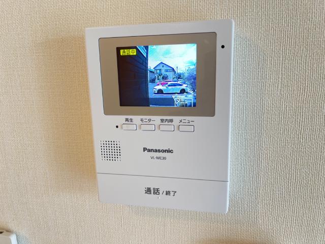セキュリティ　カメラ付インターホン（イメージ）