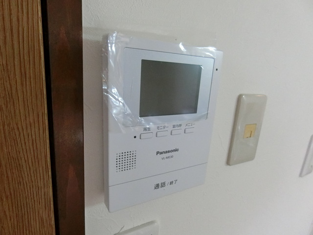 セキュリティ　ＴＶモニター付きインターホンでセキュリティ面も安心です