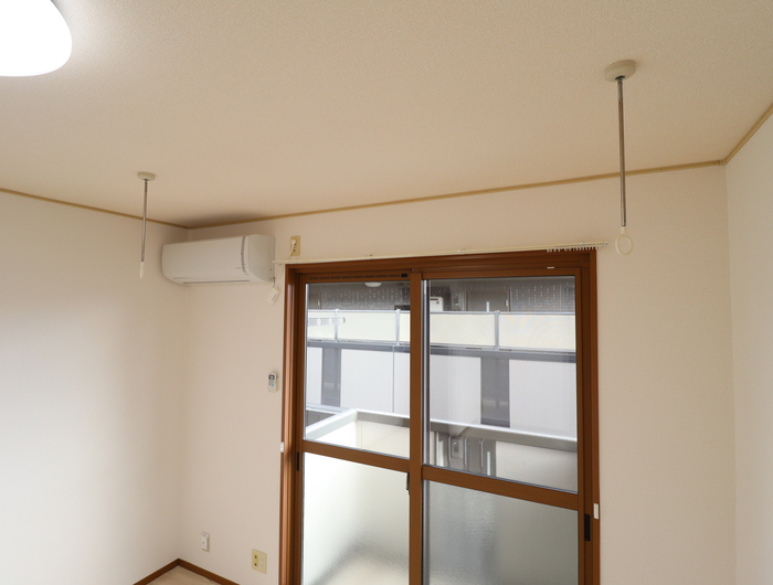その他設備　室内物干し