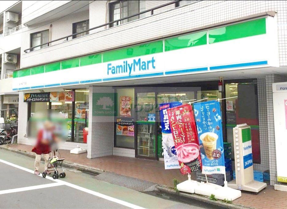 コンビニ　ファミリーマート品川中延六丁目店（コンビニ）まで50m