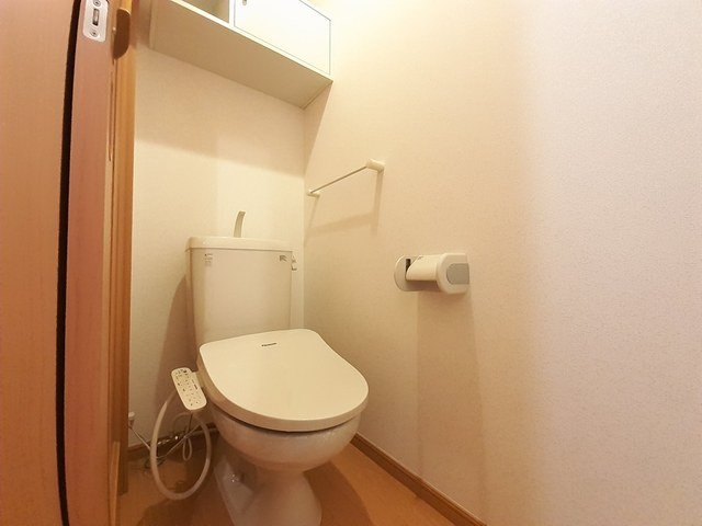 富山地鉄富山港線 城川原駅 徒歩14分 2階建 築19年のトイレ写真
