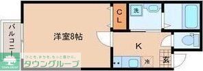 スカイハーツ新田の間取り写真