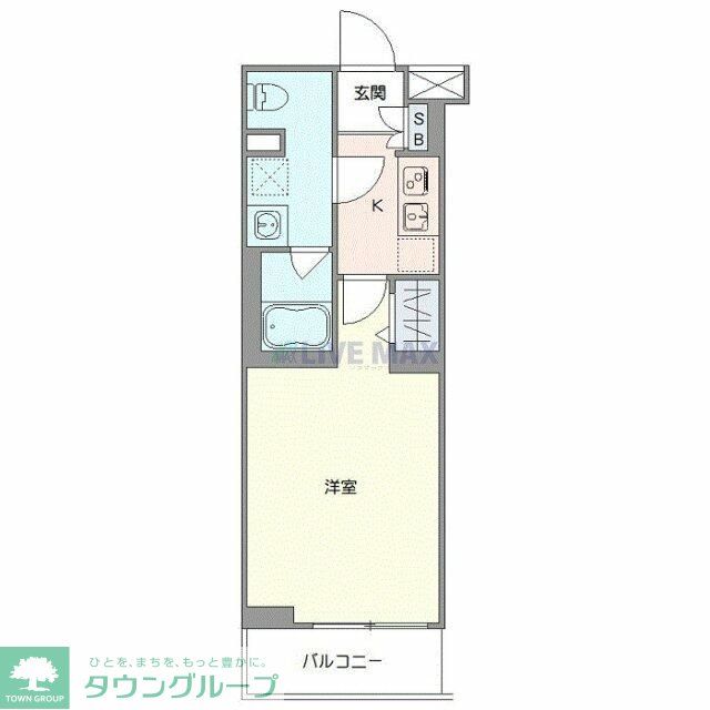 ジェノヴィア二子新地の間取り写真