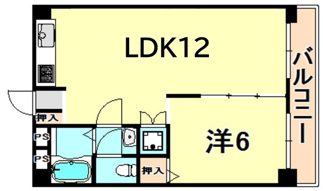 田中マンションの間取り写真