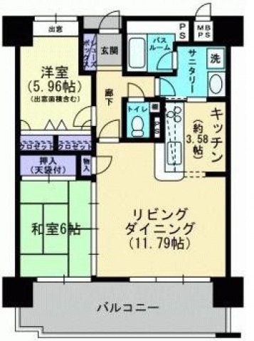 アルファステイツ幸町の間取り写真
