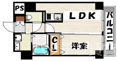 エンクレスト博多ハーモニーの間取り写真
