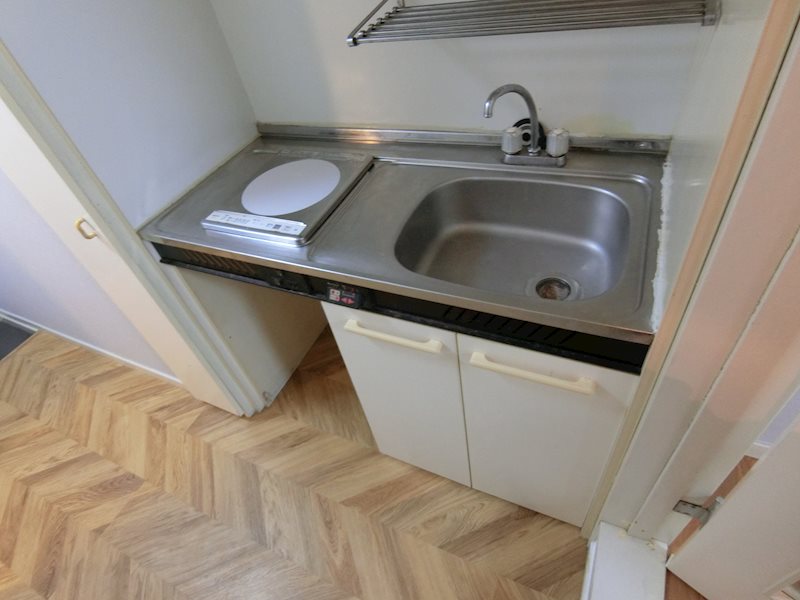 ＪＲ岩徳線 西岩国駅 徒歩1分 2階建 築36年のキッチン写真