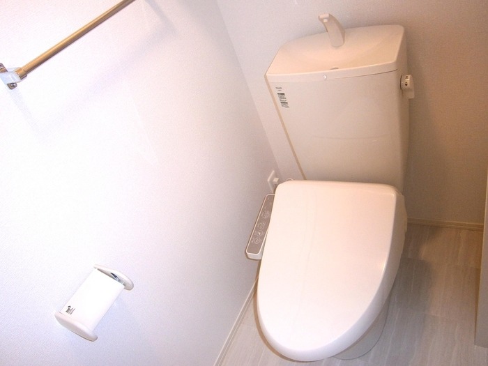 FJ敏コートのトイレ写真