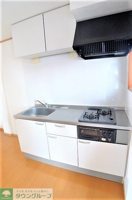 梅吉マンションのキッチン写真