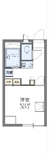 レオパレス大岡の間取り写真