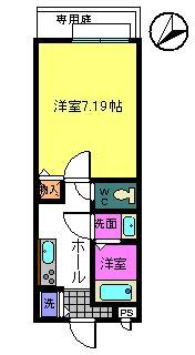 メナメゾン日根野の間取り写真