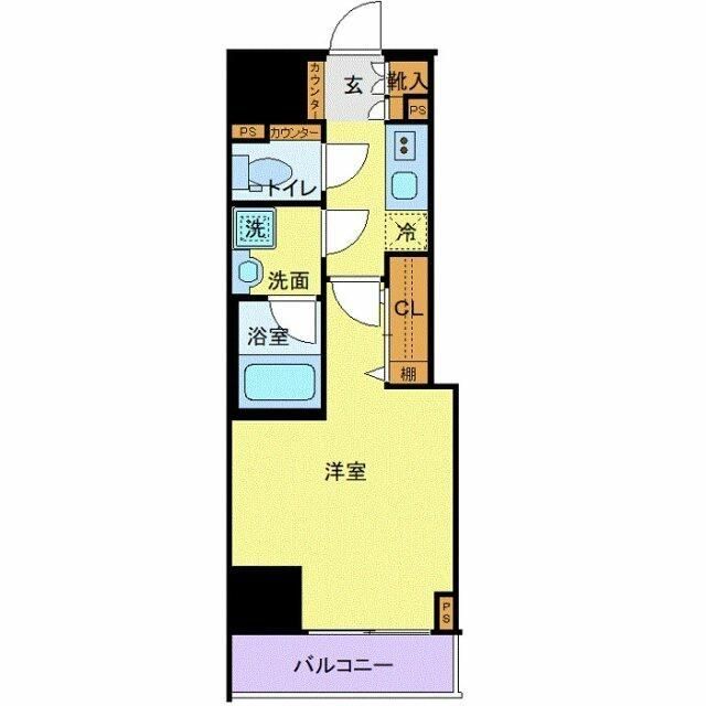 ブレシア日本橋蛎殻町の間取り写真