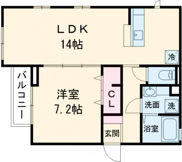 シダーテラスの間取り写真