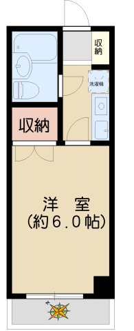 三浦パークマンションの間取り写真