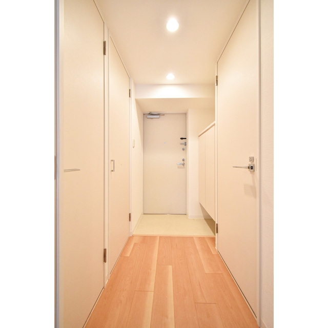 玄関　収納もある玄関です