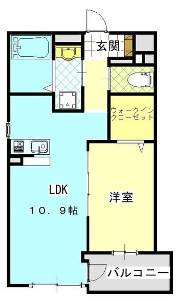 フルレゾンの間取り写真