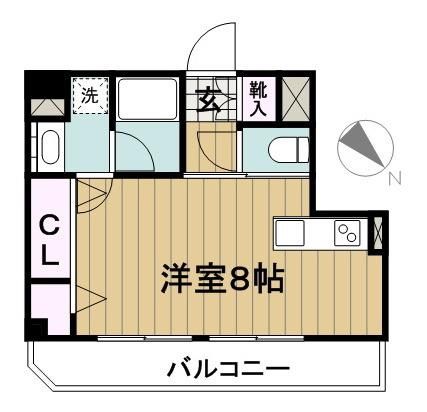 ブライズ東雪谷アジールコートの間取り写真