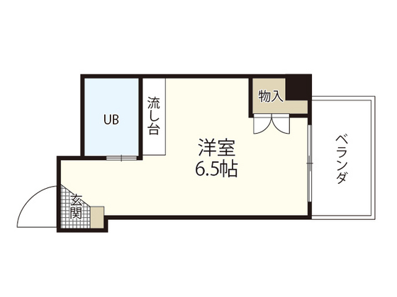 クレセント小町の間取り写真