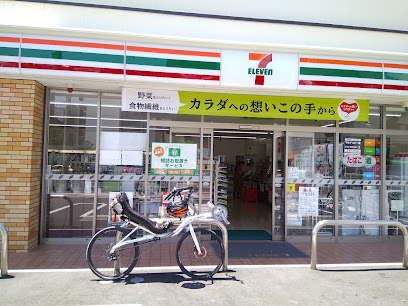 コンビニ　セブンイレブン 大阪豊里大橋店（コンビニ）まで408m