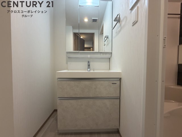 洗面設備　洗髪洗面化粧台付き♪