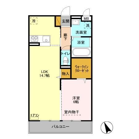 ラウレアコートの間取り写真
