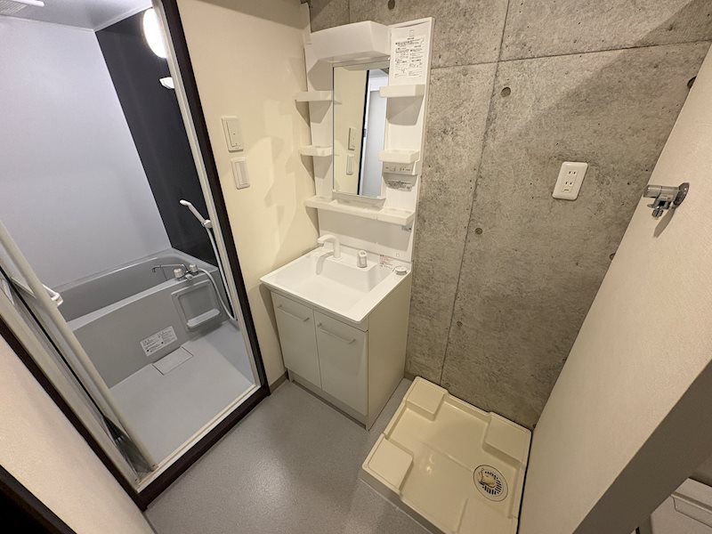 洗面設備　同建物別号室の室内写真です。(203号室)