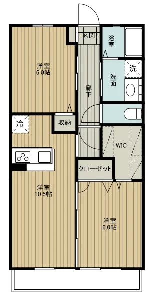 大阪モノレール本線 南摂津駅 バス乗車時間：7分 最寄りバス停で下車 徒歩6分 2階建 築15年の間取り写真
