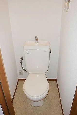 西武有楽町線 新桜台駅 徒歩5分 2階建 築25年のトイレ写真